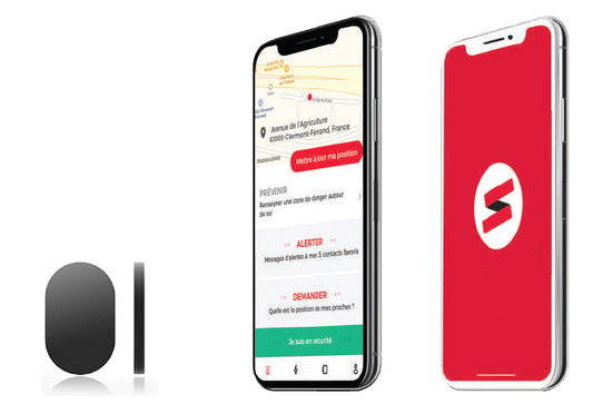 Pré-commande : Bouton d'alerte bluetooth Push Alert + Application